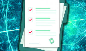 Graphic of checklist on mathematical background
