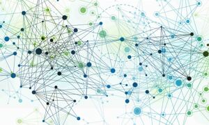 Graphic illustrating the concept of networking
